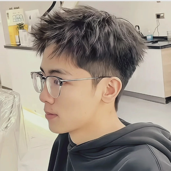 男生短髮推薦:束狀紋理