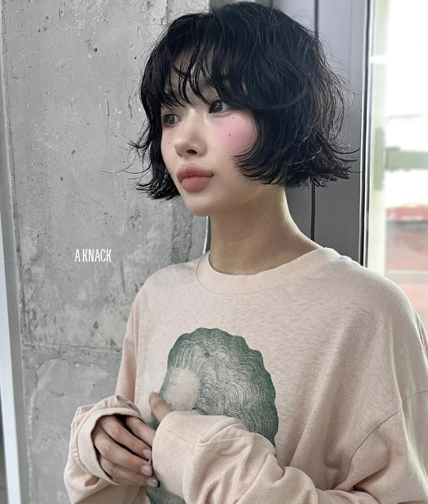 甜茶捲短髮