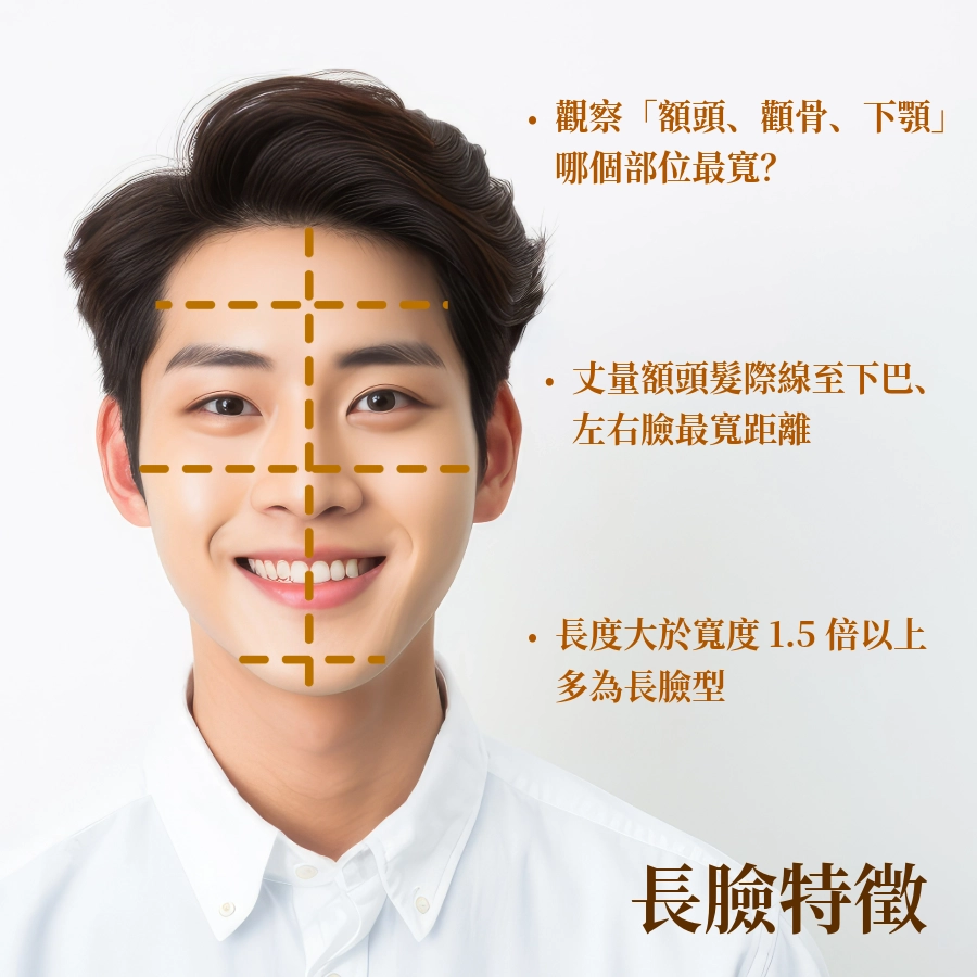 我是哪一種臉型？長臉特徵